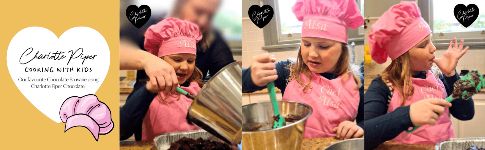 Cooking with Kids Chocolate Brownies with Real Chocolate