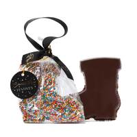 100g Sprinkle Hanging Santa Boot Dark Chocolate