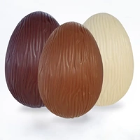 Small Hollow 40g each Egg Bark Design 2 Pack