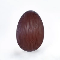 Small Hollow 40g each Egg Bark Design 2 Pack Dark Chocolate