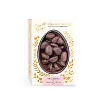 Milk Choc Nest Egg with Choc Coated Berries & Cream 250g