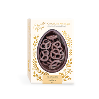 Milk Choc Nest Egg with Choc Coated Pretzels 140g