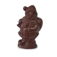 Santa With Walking Stick 270g Dark Chocolate