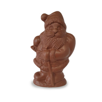 Santa With Walking Stick 270g Milk Chocolate