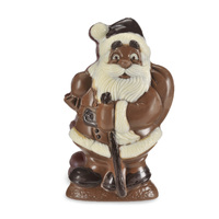 Santa With Walking Stick 270g Painted