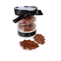 Milk Chocolate Holly Leaves 90g